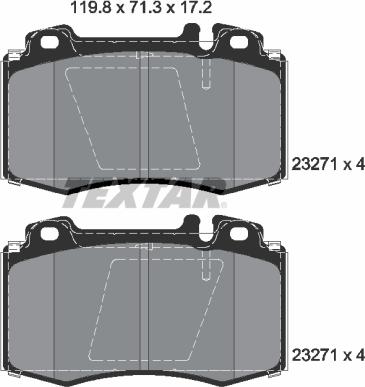 Textar 2327105 - Jarrupala, levyjarru inparts.fi