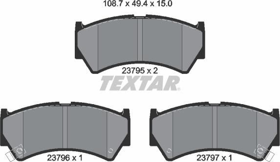 Textar 2379501 - Jarrupala, levyjarru inparts.fi