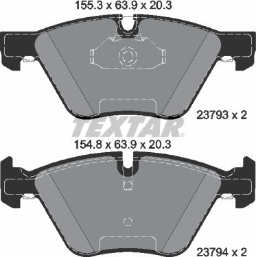 Textar 2379381 - Jarrupala, levyjarru inparts.fi