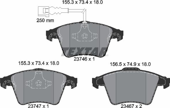 Textar 2374601 - Jarrupala, levyjarru inparts.fi