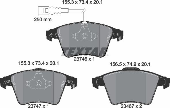 Textar 2374602 - Jarrupala, levyjarru inparts.fi