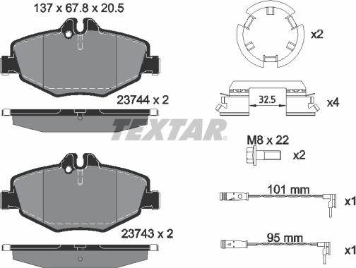 Textar 2374381 - Jarrupala, levyjarru inparts.fi