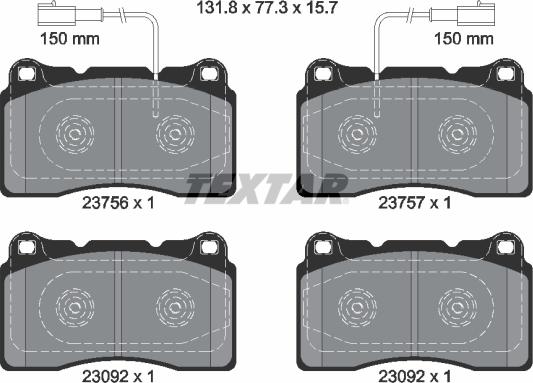 Textar 2375601 - Jarrupala, levyjarru inparts.fi