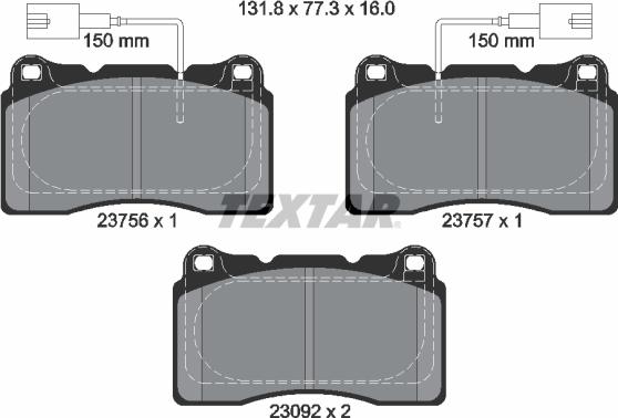 Textar 2375603 - Jarrupala, levyjarru inparts.fi