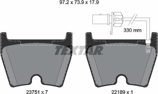 Textar 2375104 - Jarrupala, levyjarru inparts.fi