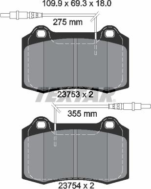 Textar 2375301 - Jarrupala, levyjarru inparts.fi