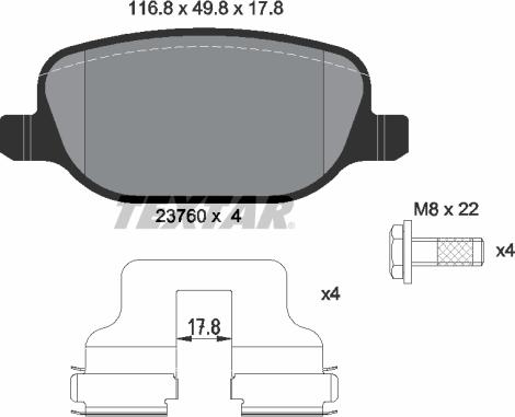 Textar 2376002 - Jarrupala, levyjarru inparts.fi