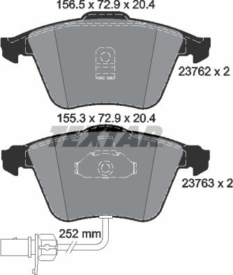 Textar 2376201 - Jarrupala, levyjarru inparts.fi