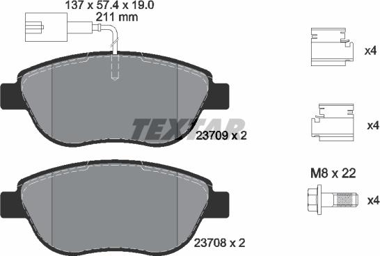 Textar 2370901 - Jarrupala, levyjarru inparts.fi