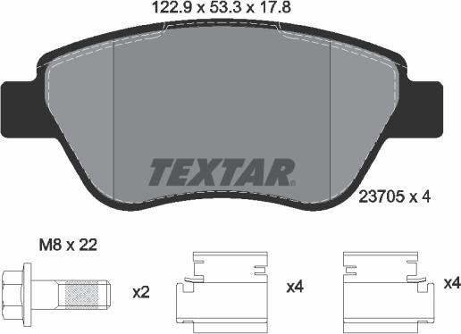 Textar 2370503 - Jarrupala, levyjarru inparts.fi