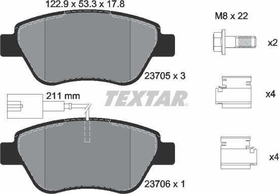 Textar 2370581 - Jarrupala, levyjarru inparts.fi