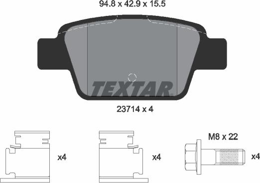 Textar 2371481 - Jarrupala, levyjarru inparts.fi