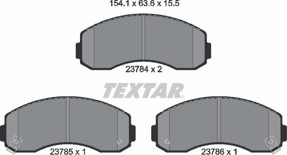 Textar 2378401 - Jarrupala, levyjarru inparts.fi