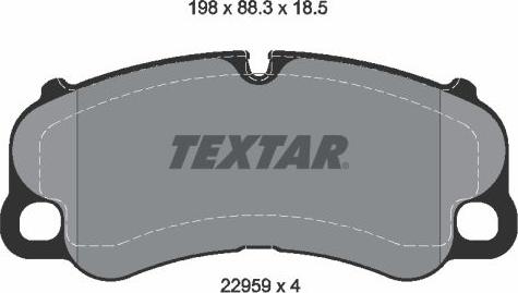 Textar 2295901 - Jarrupala, levyjarru inparts.fi