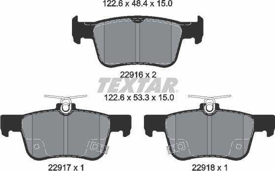 Textar 2291601 - Jarrupala, levyjarru inparts.fi