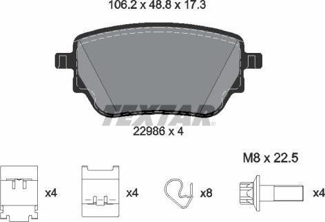 Textar 2298601 - Jarrupala, levyjarru inparts.fi