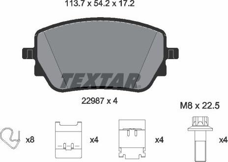 Textar 2298701 - Jarrupala, levyjarru inparts.fi