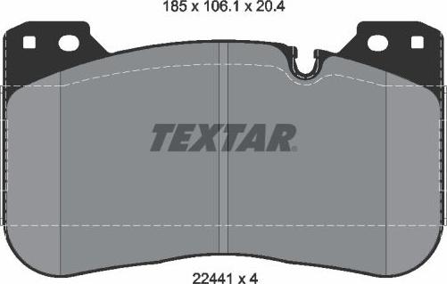 Textar 2244101 - Jarrupala, levyjarru inparts.fi