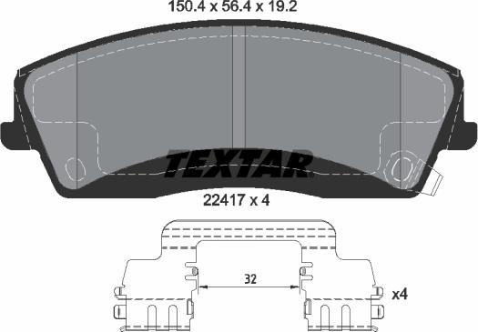 Textar 2241701 - Jarrupala, levyjarru inparts.fi