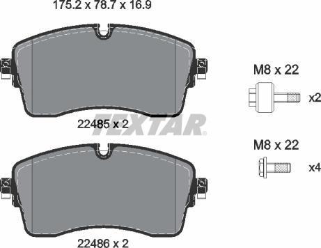 Textar 2248505 - Jarrupala, levyjarru inparts.fi