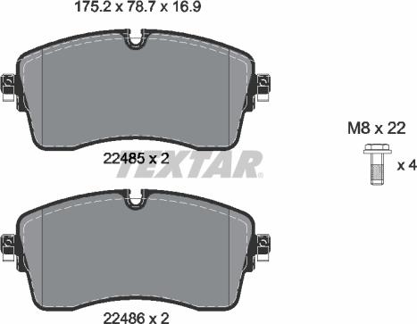 Textar 2248501 - Jarrupala, levyjarru inparts.fi