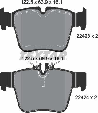 Textar 2242301 - Jarrupala, levyjarru inparts.fi