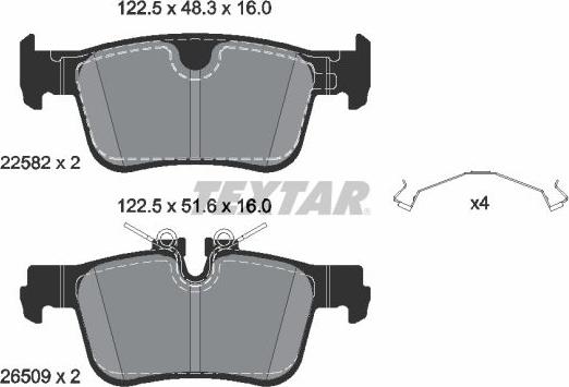 Textar 2258201 - Jarrupala, levyjarru inparts.fi