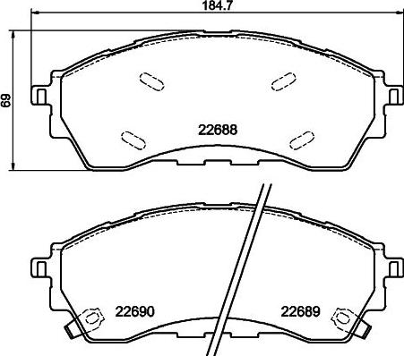 Textar 2268803 - Jarrupala, levyjarru inparts.fi