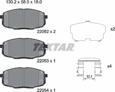 Textar 2205201 - Jarrupala, levyjarru inparts.fi