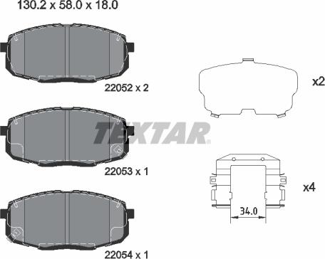 Textar 2205203 - Jarrupala, levyjarru inparts.fi