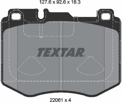 Textar 2206103 - Jarrupala, levyjarru inparts.fi