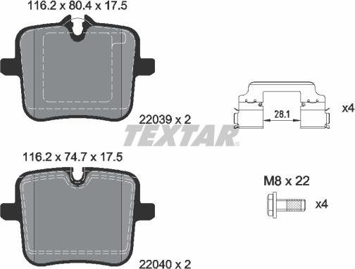 Textar 2203901 - Jarrupala, levyjarru inparts.fi