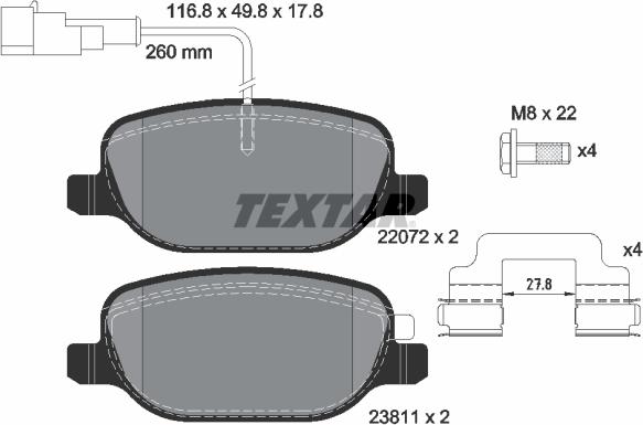 Textar 2207201 - Jarrupala, levyjarru inparts.fi