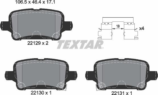 Textar 2212901 - Jarrupala, levyjarru inparts.fi