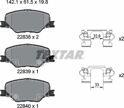 Textar 2283801 - Jarrupala, levyjarru inparts.fi