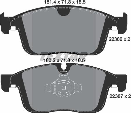 Textar 2238601 - Jarrupala, levyjarru inparts.fi