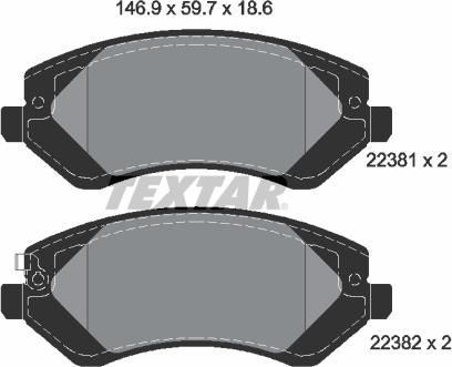 Textar 2238101 - Jarrupala, levyjarru inparts.fi