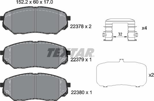 Textar 2237801 - Jarrupala, levyjarru inparts.fi