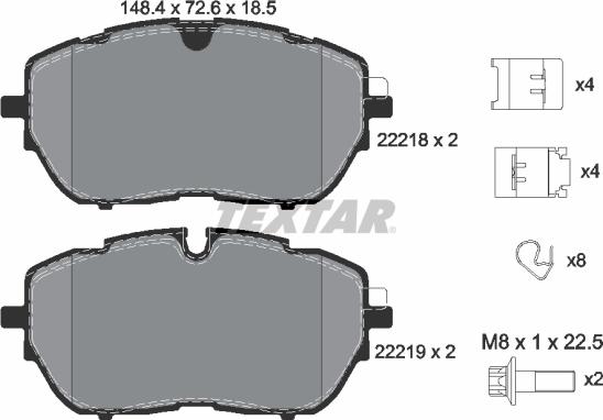 Textar 2221801 - Jarrupala, levyjarru inparts.fi