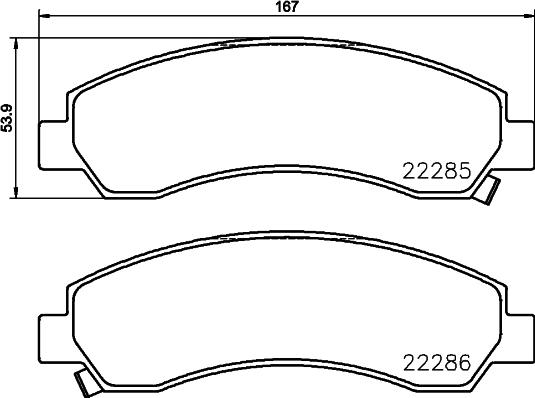 Textar 2228501 - Jarrupala, levyjarru inparts.fi