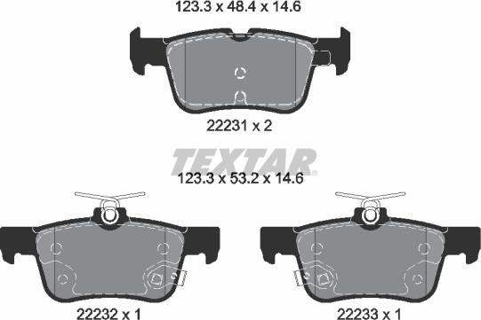 Textar 2223103 - Jarrupala, levyjarru inparts.fi