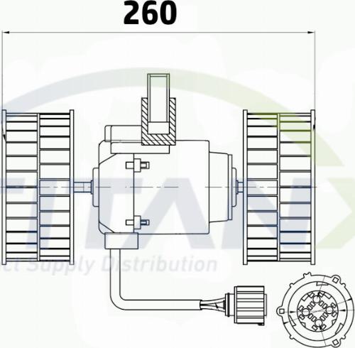 TITANX BL149001 - Sisätilapuhallin inparts.fi