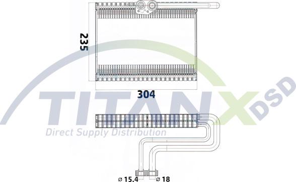 TITANX EV129003 - Höyrystin, ilmastointilaite inparts.fi