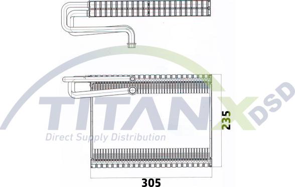 TITANX EV129002 - Höyrystin, ilmastointilaite inparts.fi