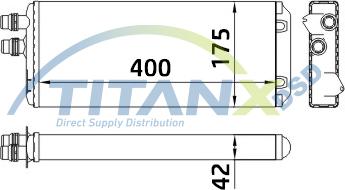 TITANX HT159004 - Lämmityslaitteen kenno inparts.fi