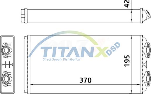 TITANX HT139001 - Lämmityslaitteen kenno inparts.fi