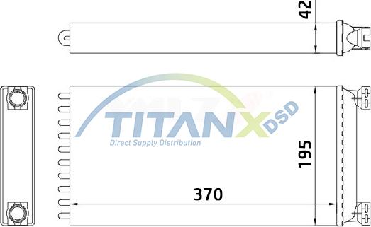 TITANX HT139003 - Lämmityslaitteen kenno inparts.fi
