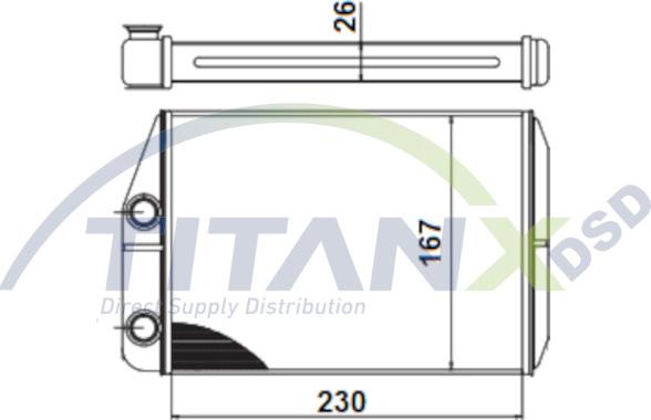 TITANX HT359008 - Lämmityslaitteen kenno inparts.fi