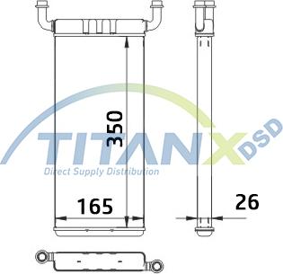 TITANX HT319006 - Lämmityslaitteen kenno inparts.fi