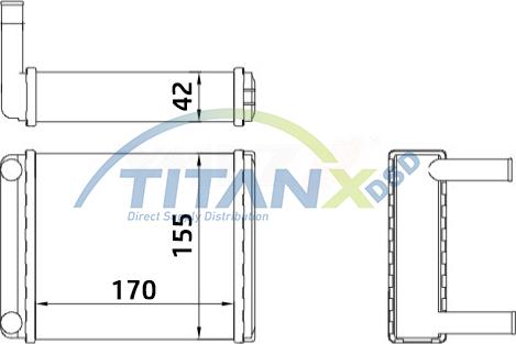 TITANX HT319002 - Lämmityslaitteen kenno inparts.fi